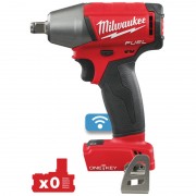 Гайковерт аккумуляторный 1/2'' MILWAUKEE M18 ONEIWF12-0, 300Нм, с кольцом (каркас)