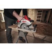 Пила дискова ручна аккумуляторна MILWAUKEE, M18 BLCS66-502X, діаметр 165мм (зарядний пристрій M12-18 FC, 2 акумулятори M18 B5 5А