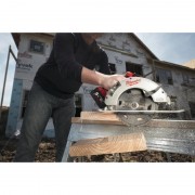 Пила дискова ручна аккумуляторна MILWAUKEE, M18 BLCS66-502X, діаметр 165мм (зарядний пристрій M12-18 FC, 2 акумулятори M18 B5 5А