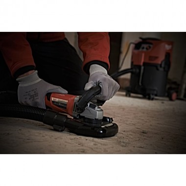 Кутова шліфувальна машина по бетону з системою пиловидалення AGV 12-125XC DEG-SET