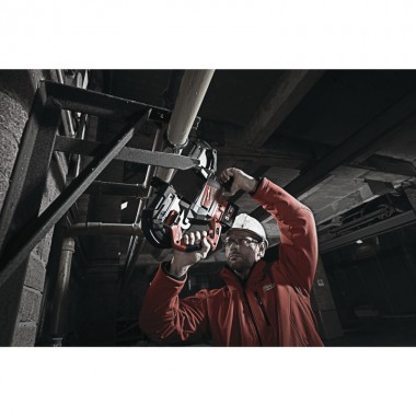 Стрічкова пила MILWAUKEE M18 FUEL CBS125-502C по металу 4933448195 (+ заряд.пристрій, 2 акум., полот