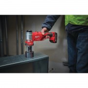 Пробойник гидравлический для отверстий аккумуляторный MILWAUKEE M18 HKP-201C (ЗУ, 1х2Ач, кейс)