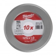 Диск відрізний SCS 41/125x1 PRO+ (10 шт) в металевому боксі