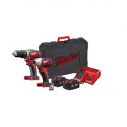 Набор из 2х инструментов аккумуляторных бесщеточных MILWAUKEE M18 BPP2D-402C