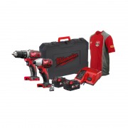 Набор из 2х инструментов аккумуляторных бесщеточных MILWAUKEE M18 BPP2D-402C