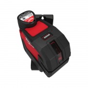 Нивелир 4х точечный лазерный аккумуляторный MILWAUKEE M12 CLL4P-301C (зелёный луч) (ЗУ+1Х3Ач+кейс)