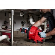 Машина прочистная аккумуляторная MILWAUKEE M18 FDCPF10-0C трос 10м (каркас+ведро)
