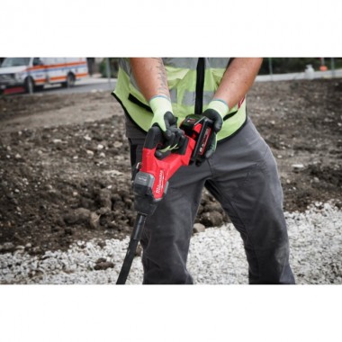 Вибратор погружной аккумуляторный бесщеточный MILWAUKEE M18 FCVN24-0 (2,4м) (каркас)