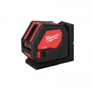 Аккумуляторный лазерный нивелир на батарейках AA CLL-C с зелёным лучом MILWAUKEE