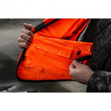 Жилет сигнальный Hi-Viz PREMIUM MILWAUKEE оранжевый, размер S/M