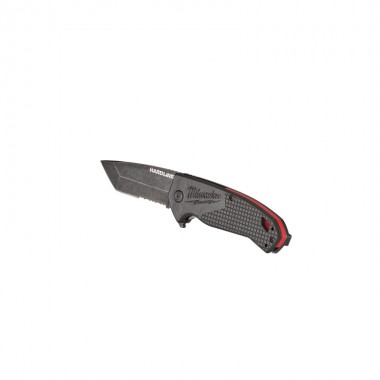 Нож MILWAUKEE HARDLINE Serrated выкидной с зазубренным лезвием 48221998