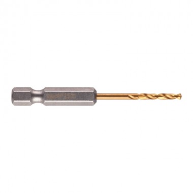 Свердло по металу Milwaukee RedHEX HSS-G TiN 2.5мм (2 шт)