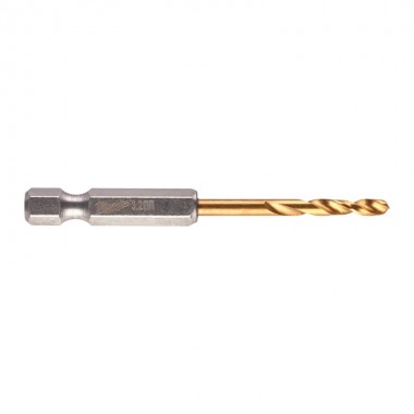 Свердло по металу Milwaukee RedHEX HSS-G TiN 3.2мм (2 шт)