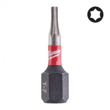 Насадка Milwaukee SHOCKWAVE TX7 25мм (2шт)
