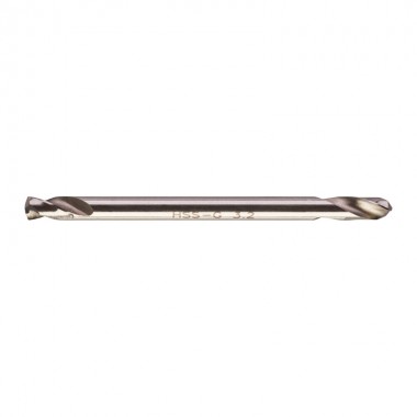 Сверло по металлу HSS-G MILWAUKEE, DIN 1412 C, Ø3,2х49х12мм, двухстороннее, (10шт)