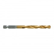 Свердло по металу RedHEX HSS-G TiN MILWAUKEE, діаметр 7 мм (5шт)