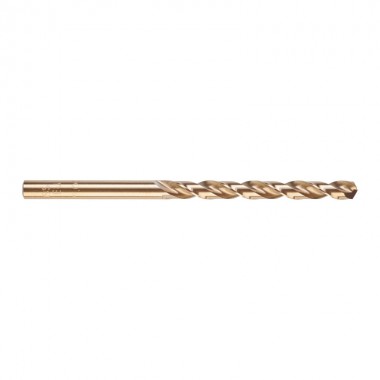 Сверло по металлу HSS-Co MILWAUKEE, DIN338, Ø5,0х86х52мм, (10шт)