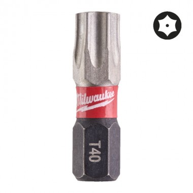 Насадка Milwaukee SHOCKWAVE TX BO40 25мм (2шт)