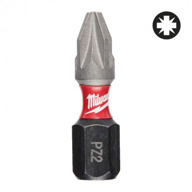 Насадка Milwaukee SHOCKWAVE PZ2 25мм (2шт)