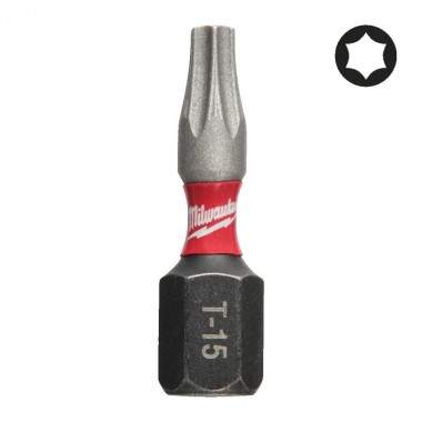 Насадка Milwaukee SHOCKWAVE TX15 25мм (2шт)