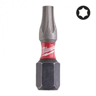 Насадка Milwaukee SHOCKWAVE TX20 25мм (2шт)