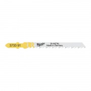 Полотна для лобзика T144DF Bi-Metal MILWAUKEE, 75мм/ крок зубу 4,0мм, (5шт), (деревина, швидкий різ)