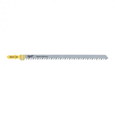 Полотна для лобзика T744D MILWAUKEE, 155мм/ крок зуба 4мм, (5шт) (деревина, швидкий різ)