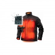 Куртка c электроподогревом премиальная Milwaukee M12 HJ BL4-0 (L), черная