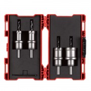 Набір коронок Holesaw TCT MILWAUKEE, (4шт), пластиковий кейс