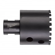 Коронка алмазна Diamond Max MILWAUKEE M14, діаметр 51мм (сухе свердління)