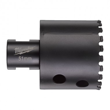 Коронка алмазна Diamond Max MILWAUKEE M14, діаметр 51мм (сухе свердління)