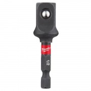 Перехідник ShW MILWAUKEE з 1/4 дюймаHEX на 1/2 дюйма квадратний хвостовик