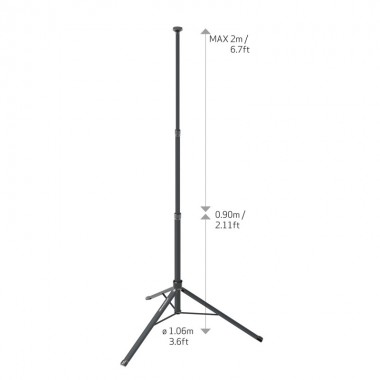 Мачта освещения TOWER COMPACT CONNECT SCANGRIP 2500 lumen (6000 Kelvin)