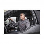 Футболка MILWAUKEE WTLSG-XL, з карманом та довгим рукавом, сіра, (розмір XL)