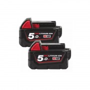 Набір акумуляторів MILWAUKEE, M18 B52 (5Аг)(M18 В5 - 2шт)