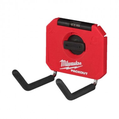 Универсальный малый прямой подвесной крючок Milwaukee Packout™ (набор из 2 шт.)