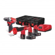 Набор из 2х инструментов аккумуляторных бесщеточных MILWAUKEE M12 FPP2AX-423P