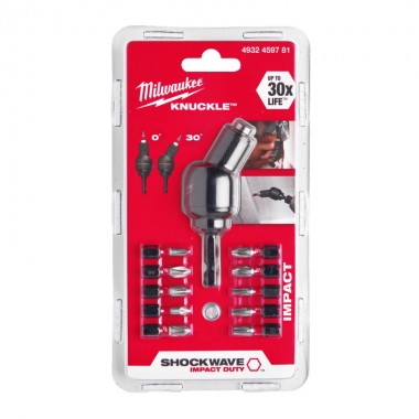 Кутова насадка KNUCKLE™ SHOCKWAVE™ MILWAUKEE 4932459781