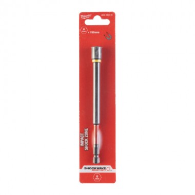 Торцева головка 1/4 дюйма, шестигранна, 8 мм Shockwave™, ударостійка Milwaukee 4932492446
