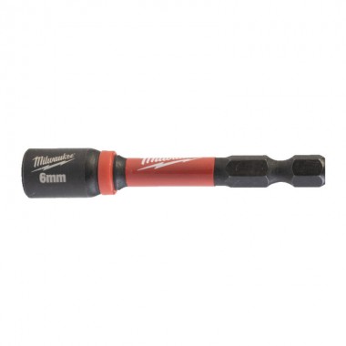 Торцева головка 1/4 дюйма, шестигранна, 6 мм Shockwave™, ударостійка Milwaukee 4932492435