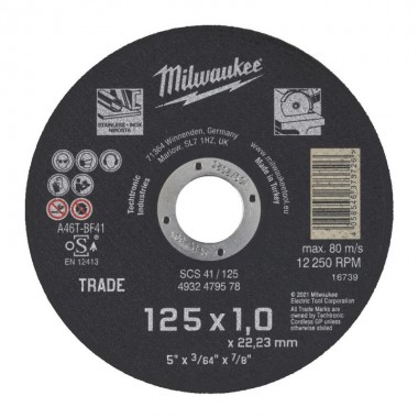 Коло відрізне SCS 41/230х1,9 мм MILWAUKEE