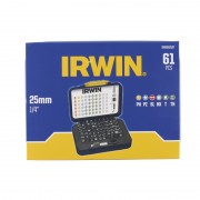 Набір викруток Irwin, змішаний, 25 мм, 61 предмет, включая держатель отверток.
