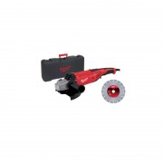 Кутова шліфувальня машина MILWAUKEE 230 мм AG22-230DMS-DSET (+ захисний кожух, бокова рукоятка, фланець, фланцева гайка, кабель,