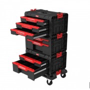Набор ящиков QBRICK SYSTEM PRO SET 1 мобильный шкаф (Drawer Workshop) 525 x 345 x 885