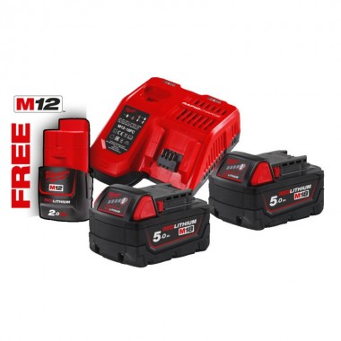 Комплект аккумулятор и зарядное устройство MILWAUKEE M18 NRG-502 4933459217