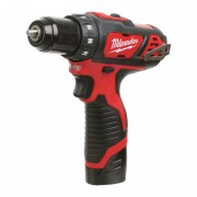 Дрель-шуруповерт MILWAUKEE M12 BDD-202C крутящий момент 30 Нм 4933441915