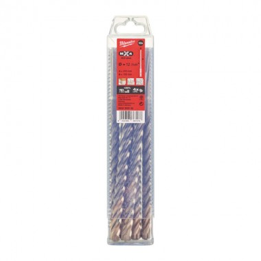 Бур SDS-PLUS MX4 MILWAUKEE, діаметр 12,0х210х150мм, (10шт)
