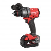 Дрель-шуруповёрт аккумуляторная бесщёточная ударная MILWAUKEE, M18 FPD3-402С, 158Нм (ЗУ, 2х4Ач,кейс)