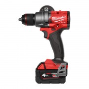 Дрель-шуруповёрт аккумуляторная бесщёточная ударная MILWAUKEE, M18 FPD3-402С, 158Нм (ЗУ, 2х4Ач,кейс)