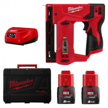 Аккумуляторный степлер MILWAUKEE M12 BST-202X 4933459635